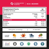 Carbamide Forte BCAA Powder - BCAA with 2:1:1 Ratio for Muscle Growth & Muscle Recovery - For Gym Goers - 210g-Orange