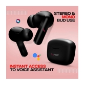 UBON J4 EARBUDS Bluetooth True Wireless (TWS) In Ear 32 Hours Playback Active Noise cancellation IPX4(Splash & Sweat Proof) Black