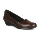 Ishransh - Brown Women's Formal Ballerinas - None