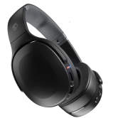 Skullcandy Crusher Evo Wireless Over-Ear-Headphone with Rapid Charge Personal Sound App and Built-in Tile Finding Technology with mic (Black)