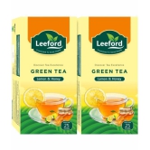 Leefordgreen Tea Lemon & Honey Refreshign Flavour Pack of 2 (25 Tea Bags Each)