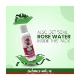 Nature Sure Neem Leaf Powder, 200g with Free Rose Water, 50ml