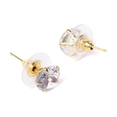 YOUBELLA Gold Danglers Earrings ( Pack of 1 ) - Gold