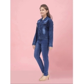 Aarika Navy Blue Denim Girls Denim Jackets ( Pack of 1 ) - None