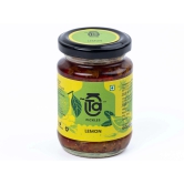 Ta Pickles | Lemon Ginger & Green Chilli Pickle | 150g | Made with Cold Pressed Oil | Homemade | Traditional Indian Taste | Natural | No Preservatives