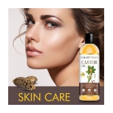 Kayamaya Premium Cold Pressed Castor Oil for Skin and Hair Oil 100 mL Pack of 2