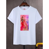 NITYANAND CREATIONS Round Neck White Holi T-Shirt for MEN-HOLI-T-SHIRT-11550-L