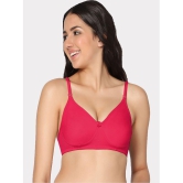 IN CARE LINGERIE - Pink Cotton Lightly Padded Women's T-Shirt Bra ( Pack of 1 ) - None