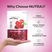 Nutraj Sliced Dried Cranberries 180g