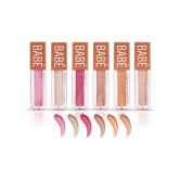 Seven Seas Babe Glittery Lip Gloss Water & Smudge Proof With High Shine Lip Color For Glossy Look