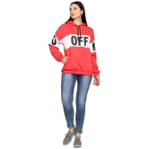 PPTHEFASHIONHUB Fleece Womens Hooded Sweatshirt ( Red ) - None