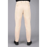 MANCREW - Beige Viscose Slim - Fit Mens Formal Pants ( Pack of 1 ) - None