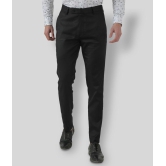 Inspire Clothing Inspiration - Black Polycotton Slim - Fit Men's Formal Pants ( Pack of 1 ) - None