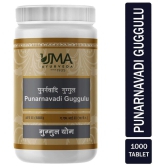 UMA AYURVEDA Punarnavadi_Guggul_1000_Tab Tablet 1 kg Pack Of 1