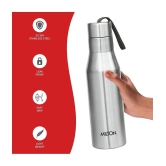 Milton Super 1000 Single Wall Stainless Steel Bottle, Set of 2, 1000 ml Each, Silver | 100% Leak Proof | Office Bottle | Gym Bottle | Home | Kitchen | Hiking | Treking Bottle | Travel Bottle