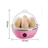 Shopeleven Egg Cooker 1 Ltr Aluminium Cook & Carry Egg Boiler - Multicolor