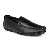 BXXY Men's Black Leather Office Wear Formal Shoes 10