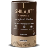 Nirvasa Shilajit Plus Gummies | To Improve Strength, Stamina & Endurance | Tamarind Flavour | 60 Shilajit Gummies