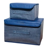 Sunesh creation - Foldable Non Woven Clothes Organisers Box (Pack of 2)