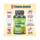 Nutrainix Vitamin B-Complex with Vitamin 90 no.s Unflavoured Vitamins Tablets