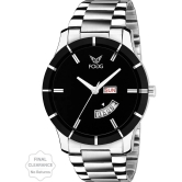 Fogg Silver Metal Analog Mens Watch