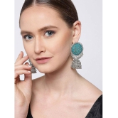 YOUBELLA Blue Danglers Earrings ( Pack of 1 ) - Blue