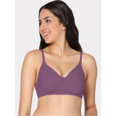 IN CARE LINGERIE - Wine Rayon Lightly Padded Women's T-Shirt Bra ( Pack of 1 ) - None