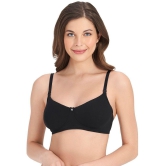 Amante Cotton Seamless bra - Black Single - 32C