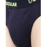 Pack of 5 Dollar Bigboss Assorted Solid Cotton Blend Men Brief - 110