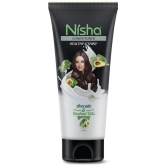 Nisha Hair Conditioner 180ml Bottle, Smooth & Silky Conditioner with Almond and Olive Actives for Dry and Frizzy Hair