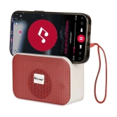 hitage BT-5.0 Glare 5 W Bluetooth Speaker Bluetooth V 5.0 with USB,SD card Slot Playback Time 24 hrs Red - Red