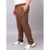 YHA Brown Fleece Mens Trackpants ( Pack of 1 ) - None