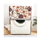 E-Retailer Single Polyester Brown Washing Machine Cover for Universal Front Load - Brown