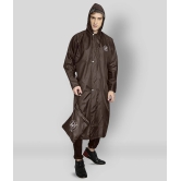 Goodluck Brown Rain Coat - 2XL