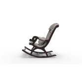 Azure Premium Rocking Chair-Brown