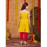 Aarika Yellow Rayon Girls Top & Dhoti Set ( Pack of 1 ) - None