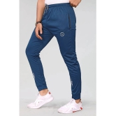 Anand Blue Lycra Mens Trackpants ( Pack of 1 ) - None