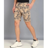 XFOX Khaki Blended Mens Shorts ( Pack of 1 ) - None