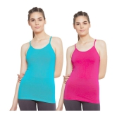 Outflits Cotton Smoothing Cami Shapewear - Pack of 2 - XS