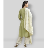 Doriya - Green Straight Rayon Women's Stitched Salwar Suit ( Pack of 1 ) - None