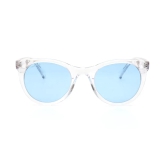 Blue Round Sunglasses for Women