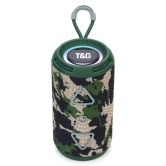 T&G TG656 RGB Light Portable Sound Column Bluetooth Speaker for Outdoor Sports-Camouflage