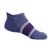 Texlon - Multicolor Cotton Women's No Show Socks ( Pack of 5 ) - None