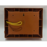 6A 4 Sockets (3 Pin Socket) & 4 Switch (Square) Extension Box with 6A Plug & 30m Wire