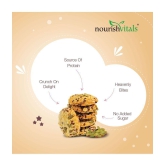 NourishVitals Sugar Free Multigrain Cookies, No Added Sugar, Heavenly Bites, Source of Protein, Crunchy Delights, Genius Snack, 120g