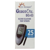 Dr Morepen 25 Test Strips for BG 03 Glucometer (Strips Only Pack) Expiry- Feb 2024