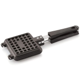 Komal Non-Stick Household Kitchen Gas Waffle Maker | Black