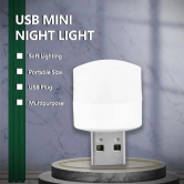 Uttamrobotics USB Night Lights LED Plug in White Buy 1 Get 2 Free