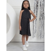 MINI & MING Girls Polka Dot Printed A-Line Dress