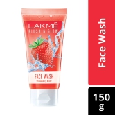 Lakme Blush & Glow Strawberry Freshness Gel Face Wash With Strawberry Extracts 150 G